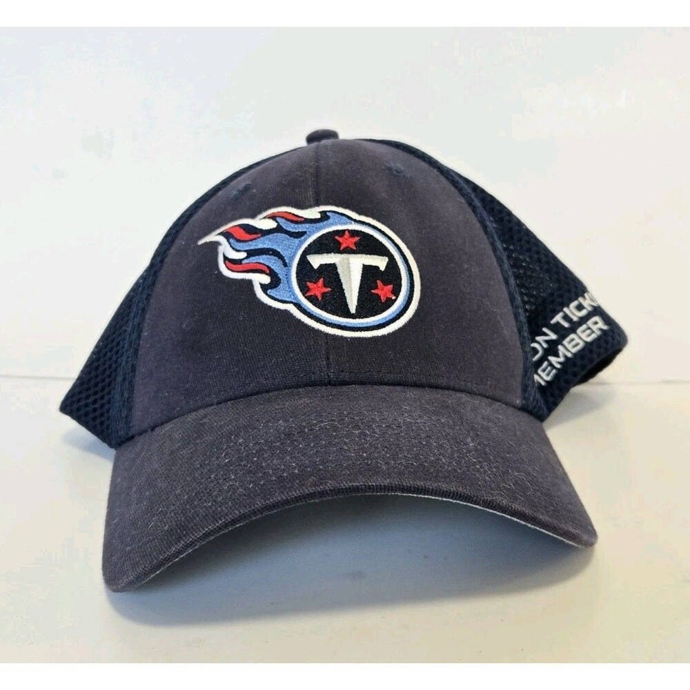 Tennessee Titans Hat Mens Blue STM Season Ticket Member Mesh NFL